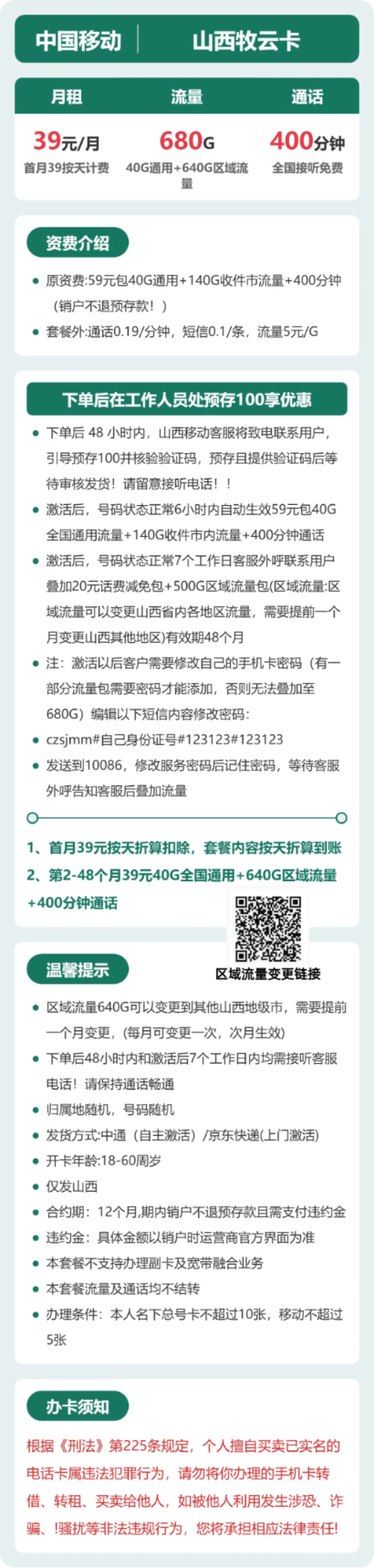 流量卡海报-详情图