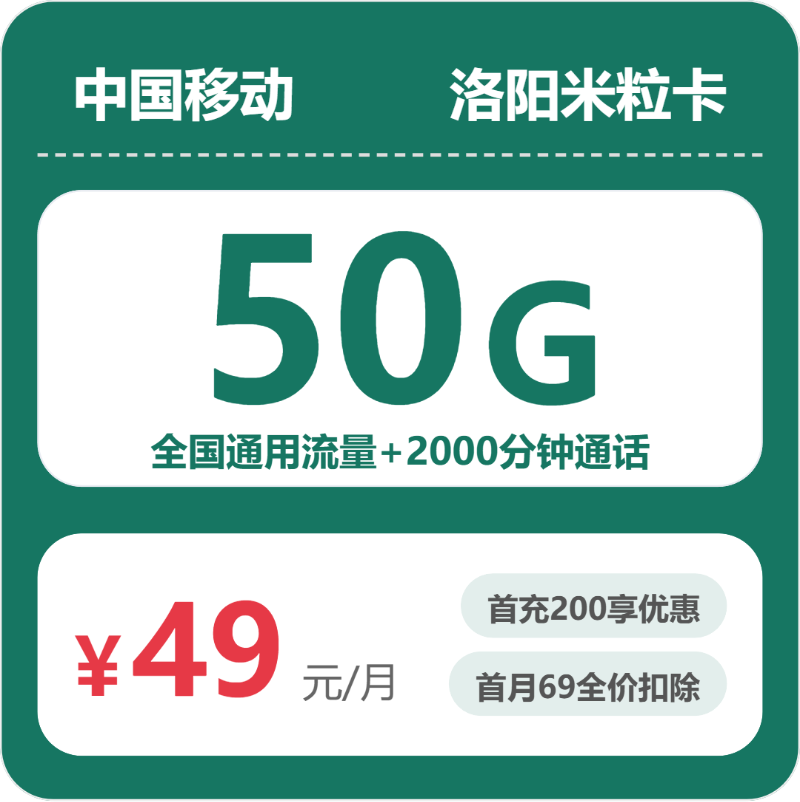 流量卡海报-主图