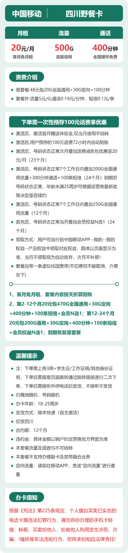 流量卡海报-详情图