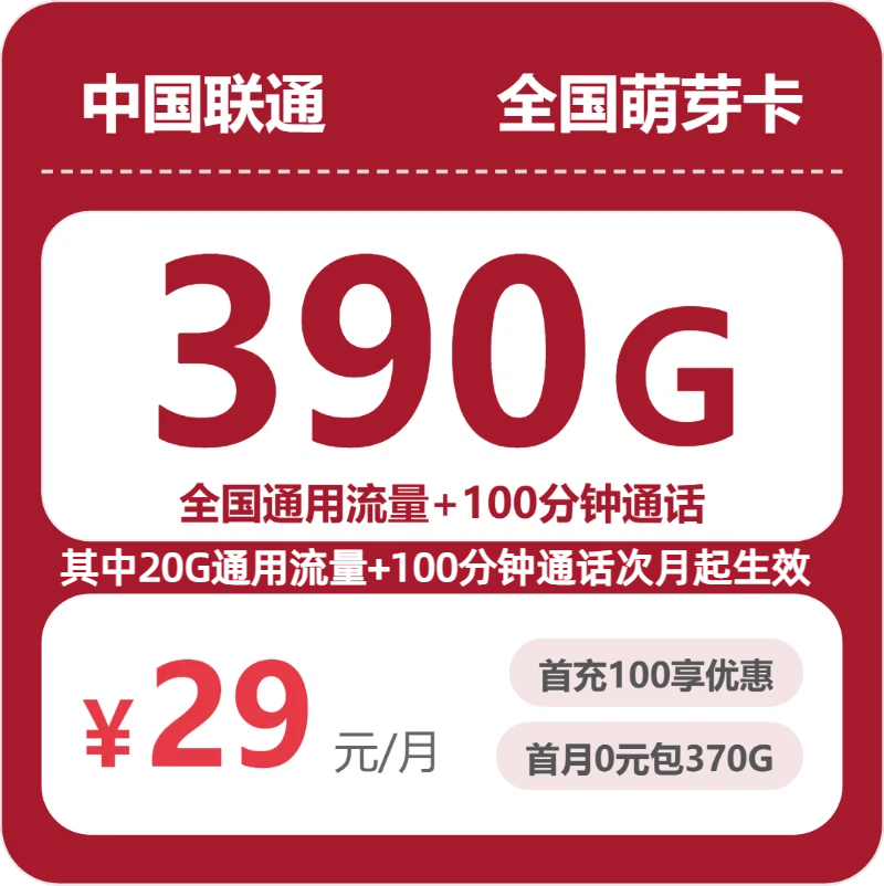 流量卡海报-主图