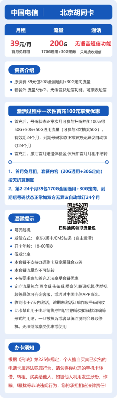 流量卡海报-详情图