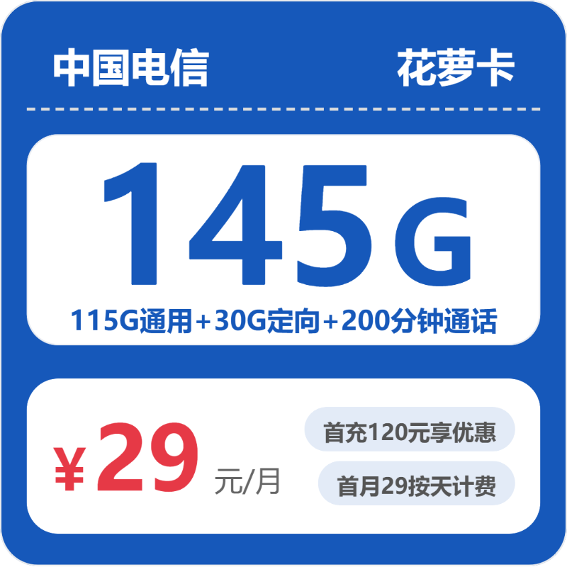 流量卡海报-主图