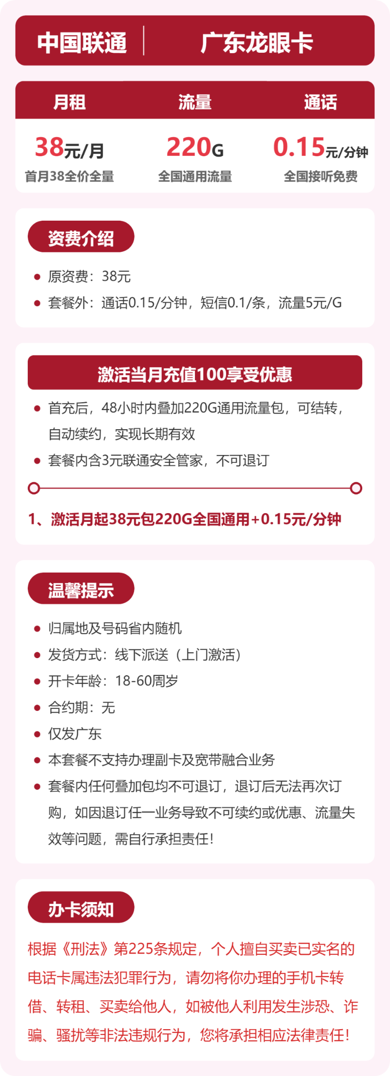 流量卡海报-详情图
