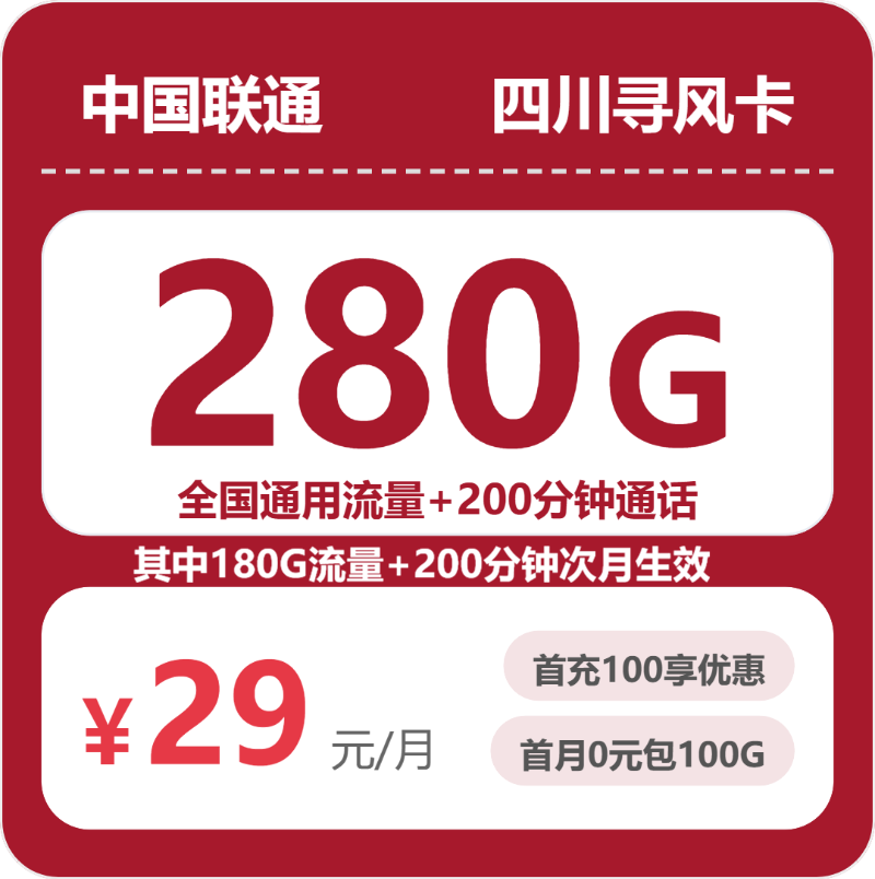 流量卡海报-主图