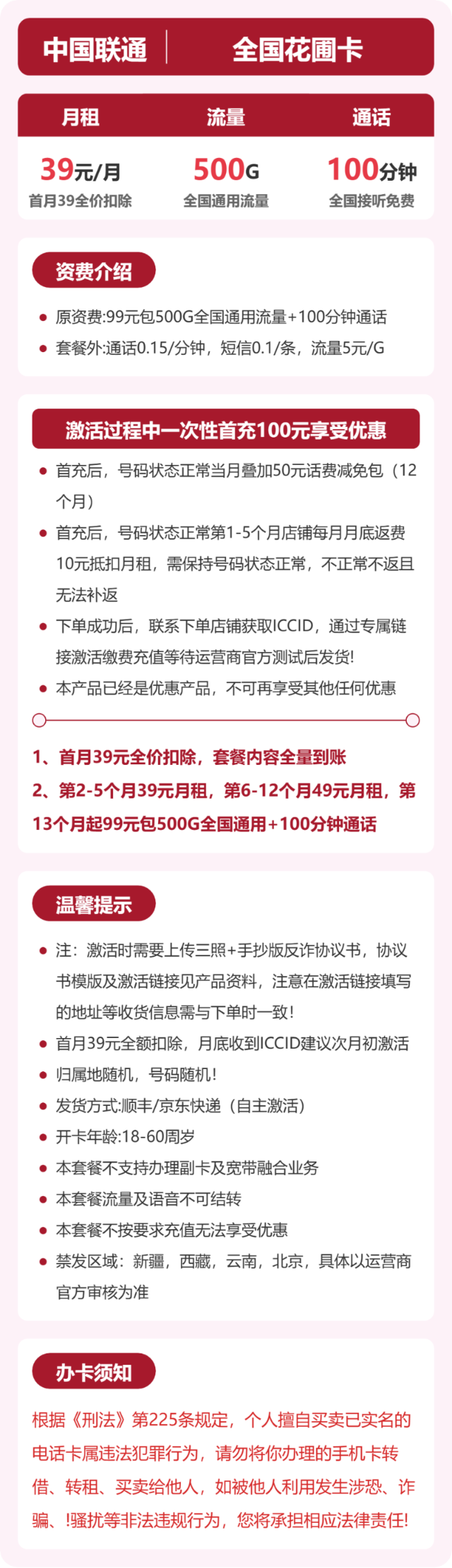 流量卡海报-详情图