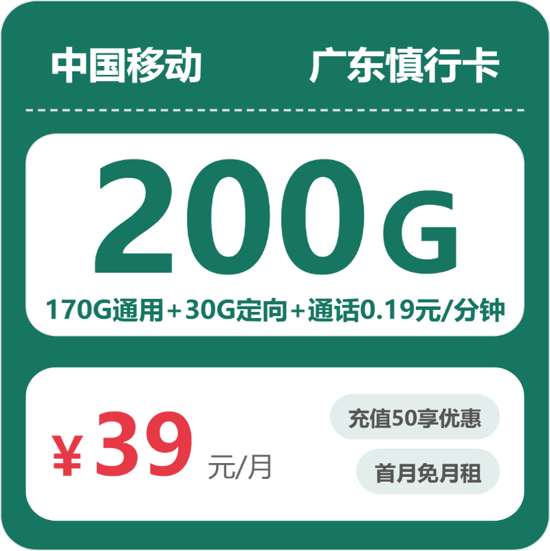 流量卡海报-主图