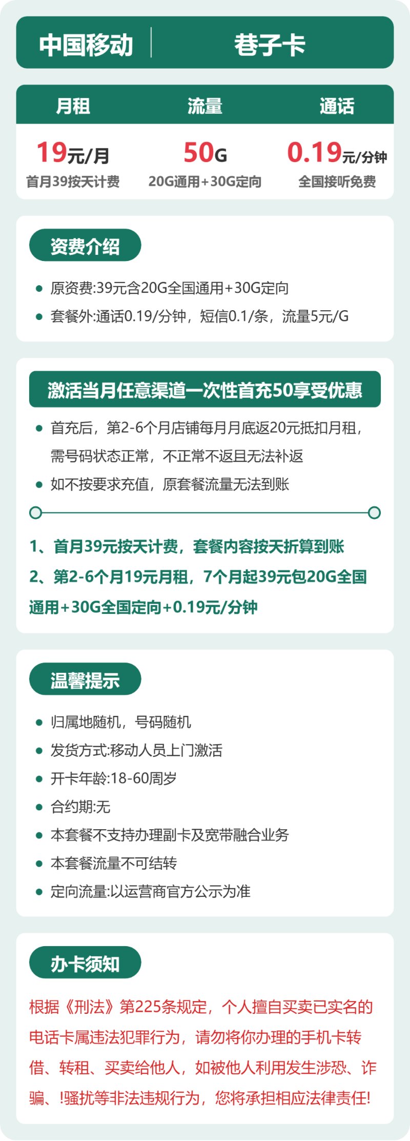 流量卡海报-详情图