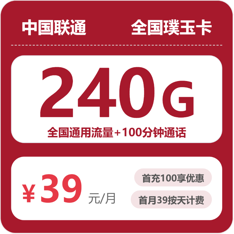 流量卡海报-主图