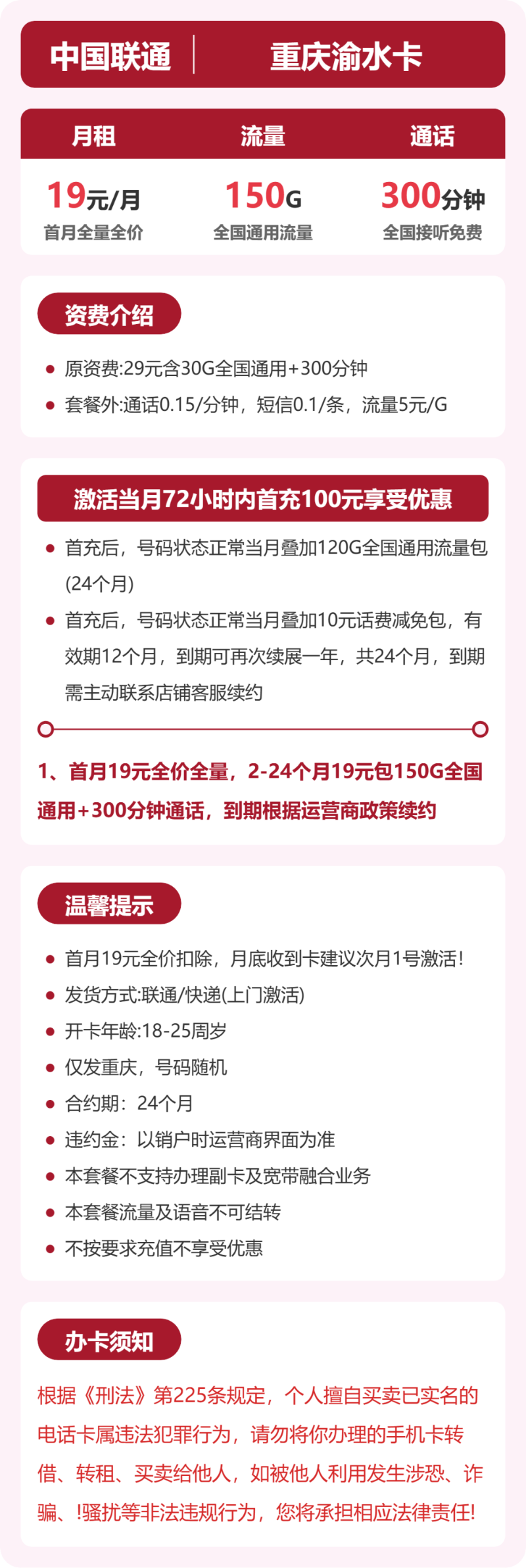 流量卡海报-详情图