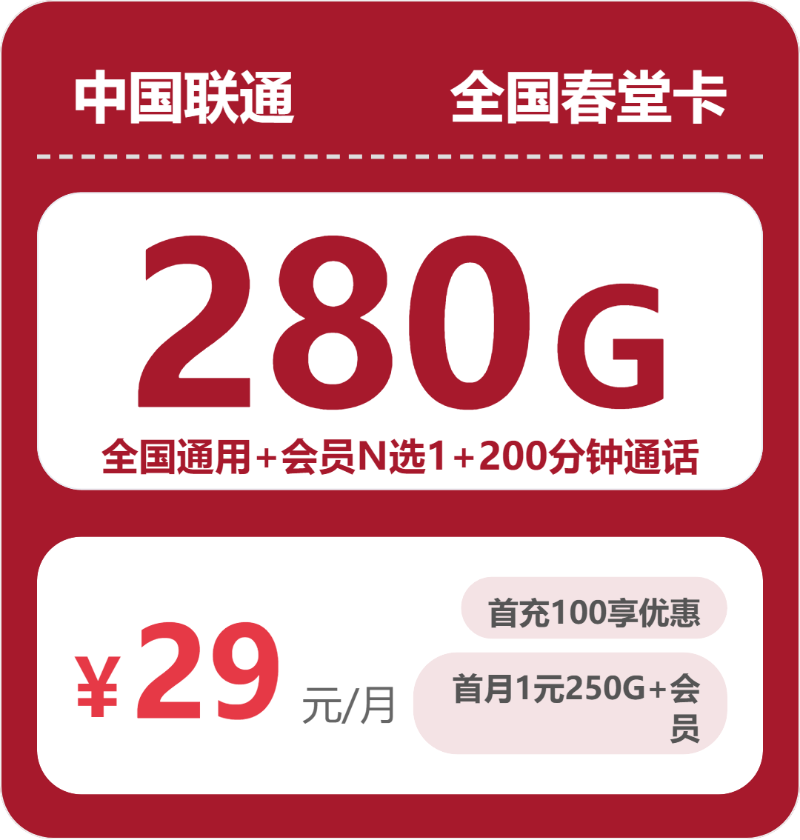 流量卡海报-主图
