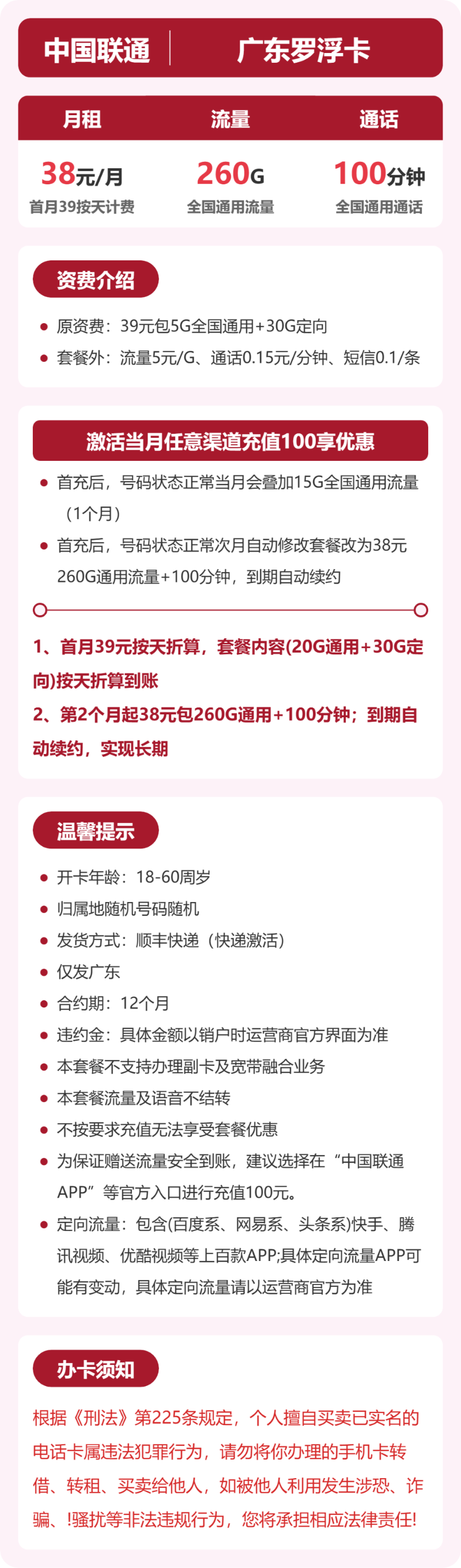 流量卡海报-详情图