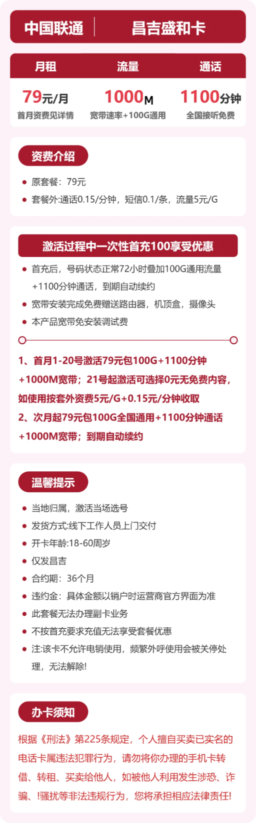 流量卡海报-详情图