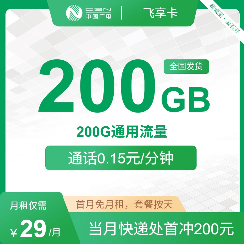 流量卡海报-主图