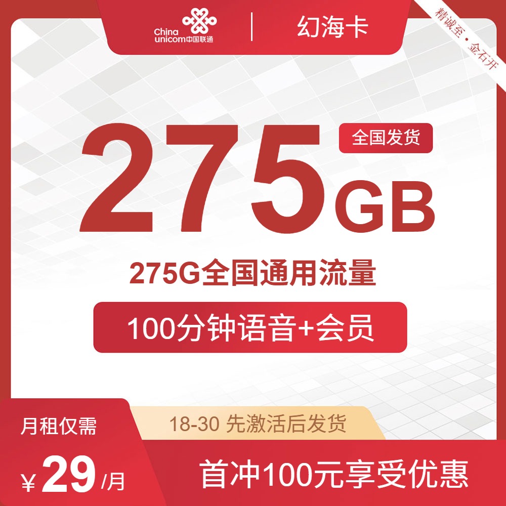 流量卡海报-主图