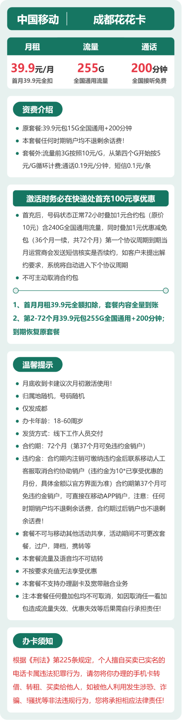 流量卡海报-详情图