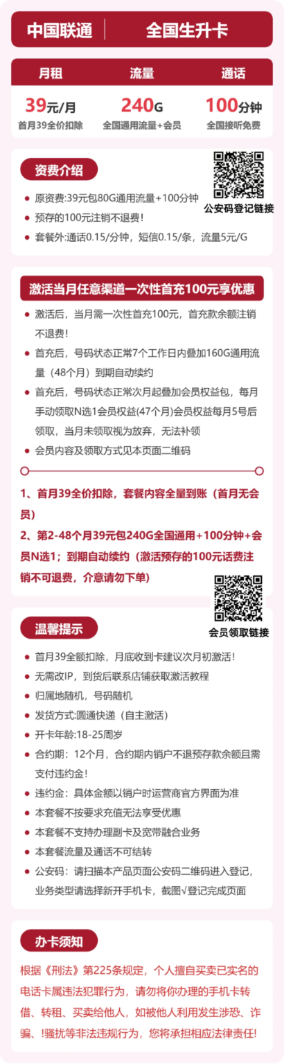 流量卡海报-详情图