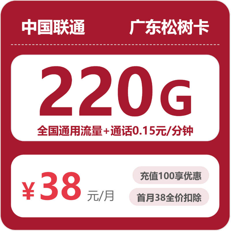 流量卡海报-主图