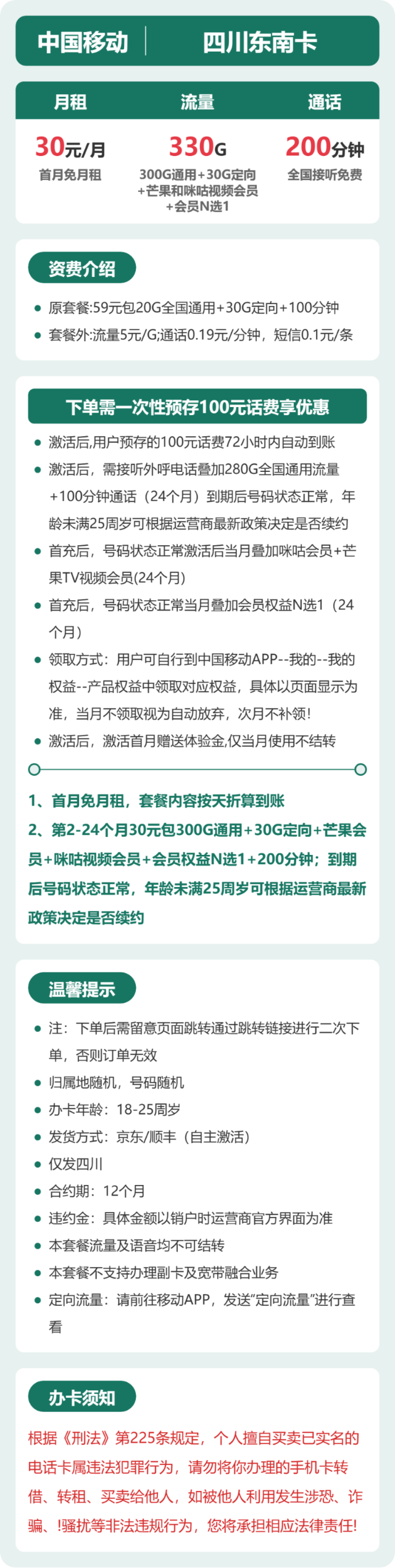 流量卡海报-详情图