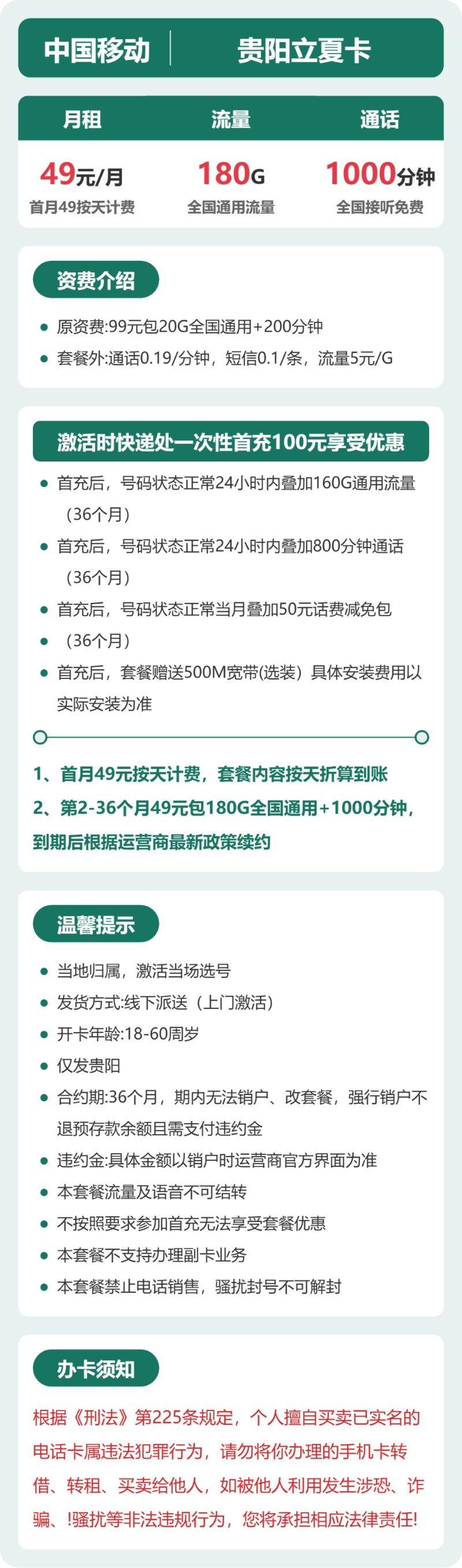 流量卡海报-详情图