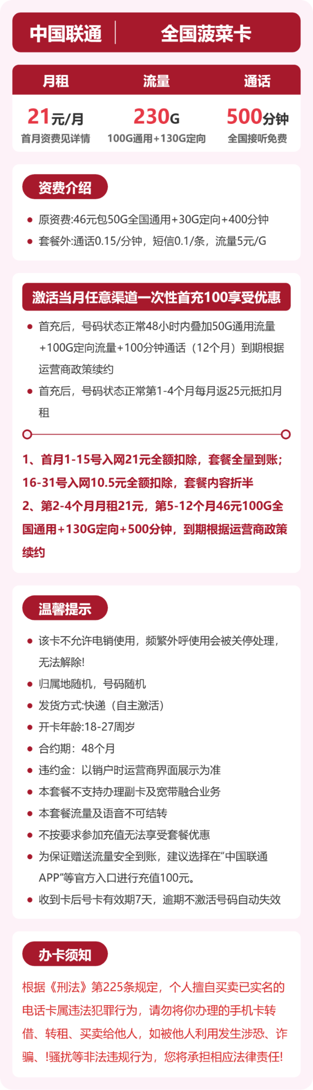 流量卡海报-详情图