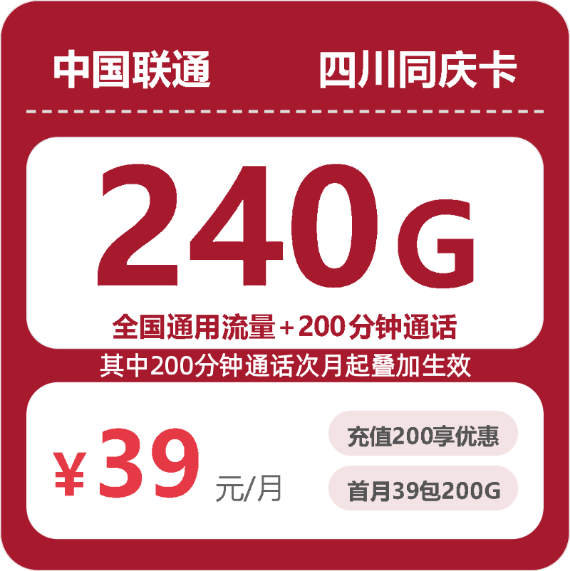 流量卡海报-主图