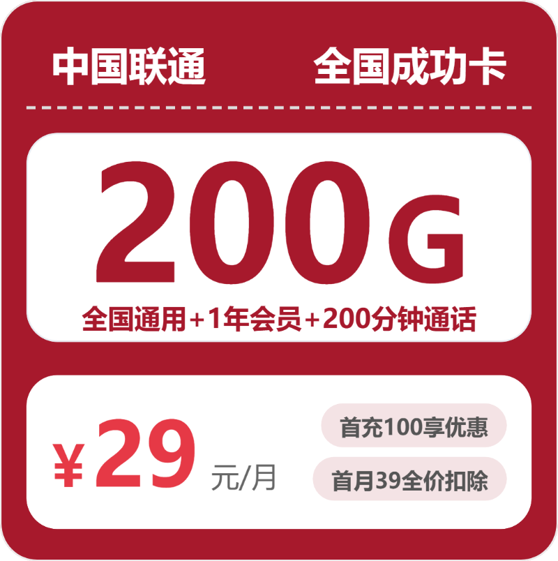 流量卡海报-主图
