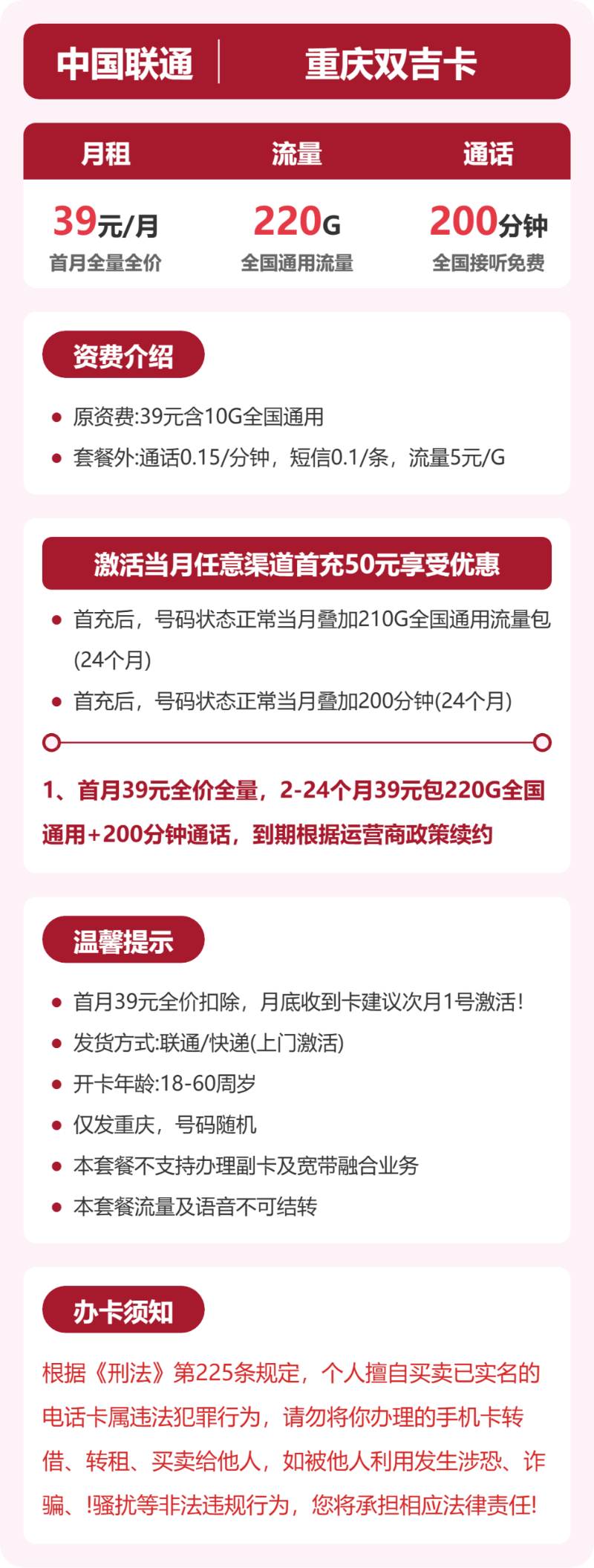 流量卡海报-详情图