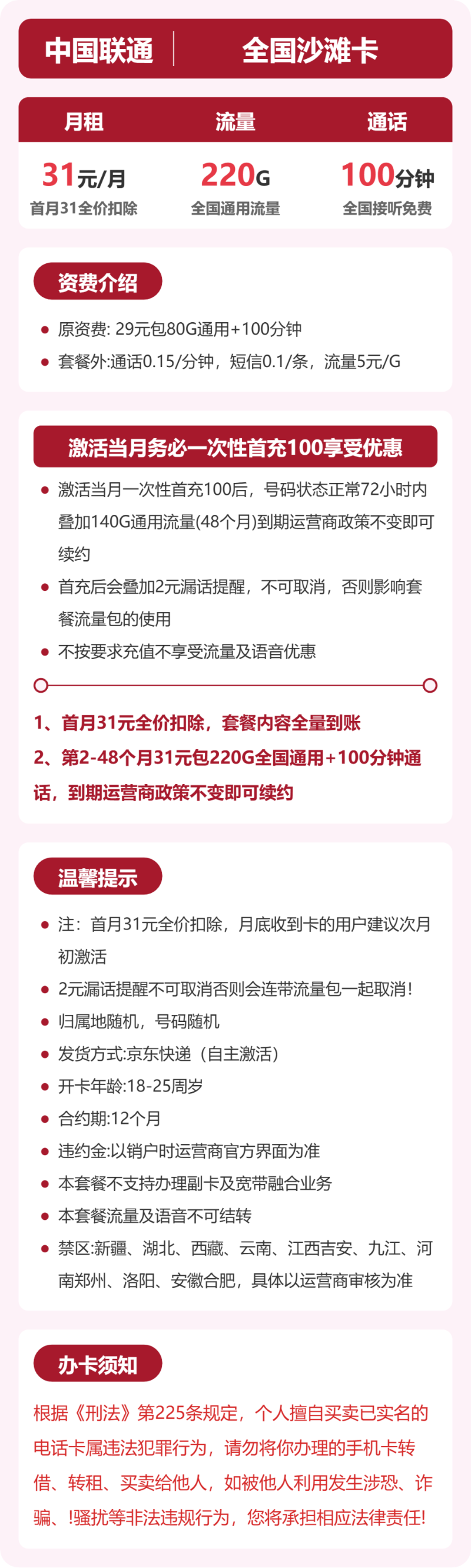 流量卡海报-详情图