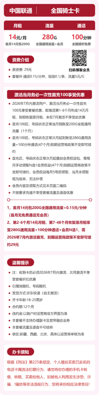 流量卡海报-详情图