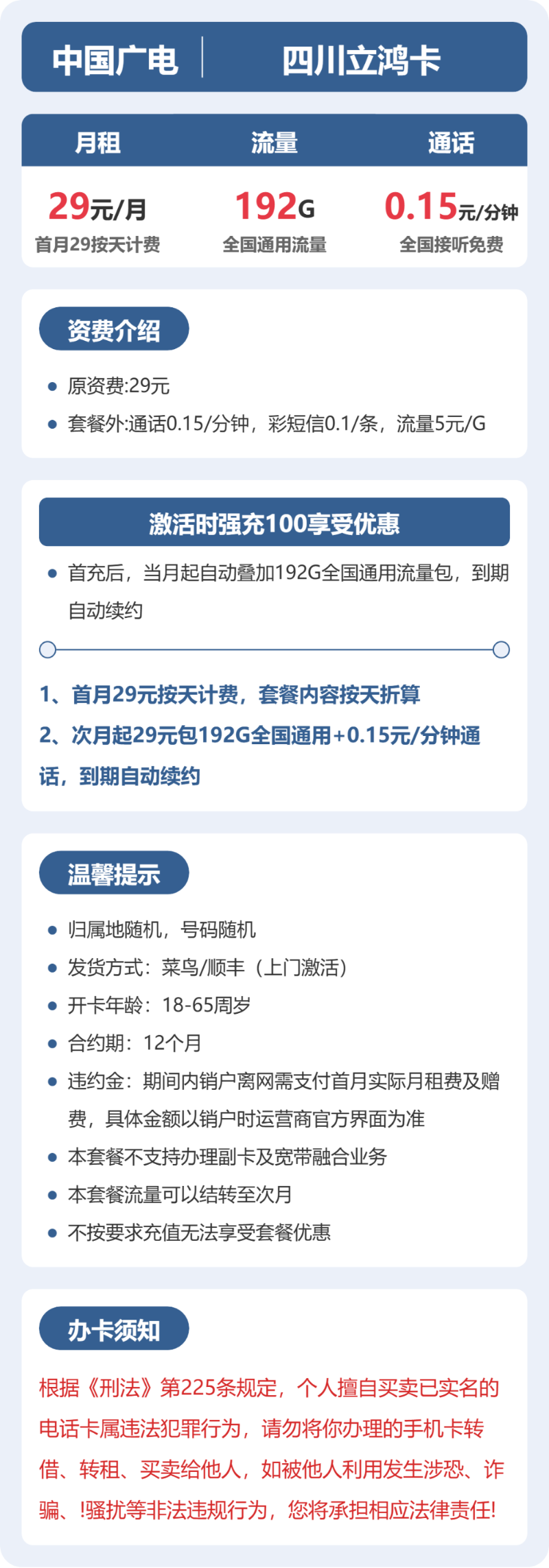 流量卡海报-详情图
