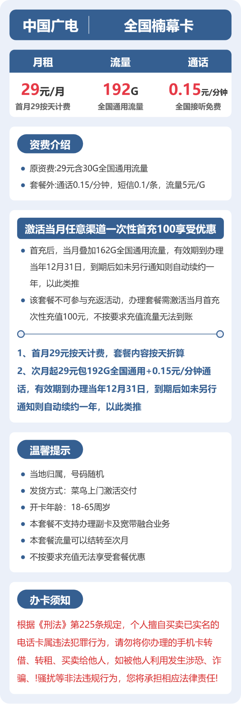 流量卡海报-详情图