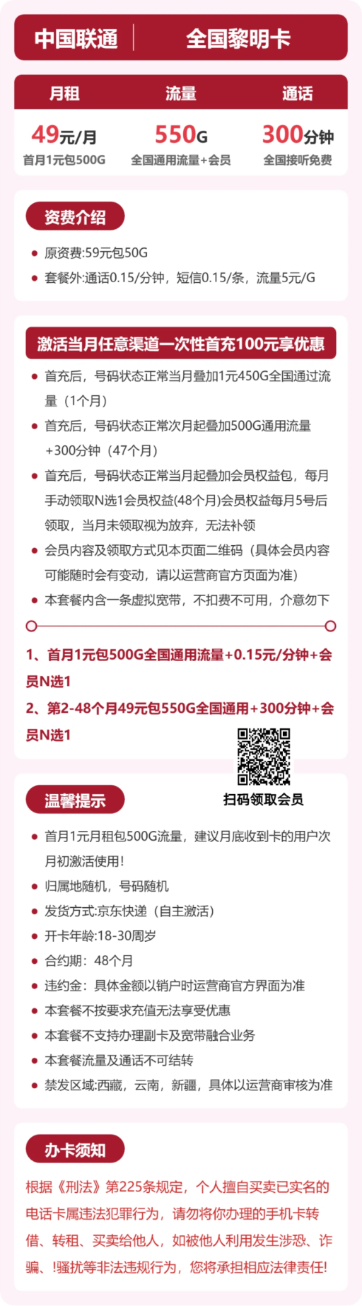 流量卡海报-详情图