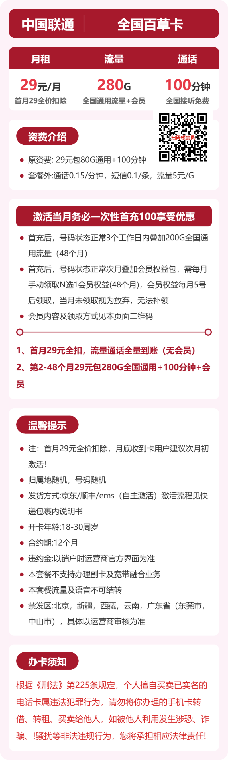 流量卡海报-详情图