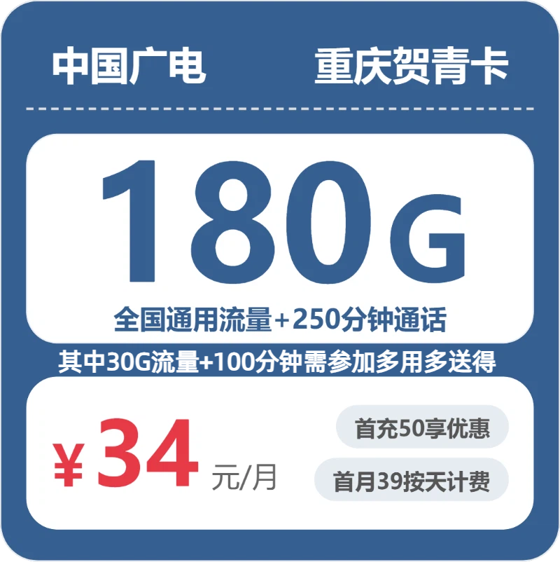 流量卡海报-主图