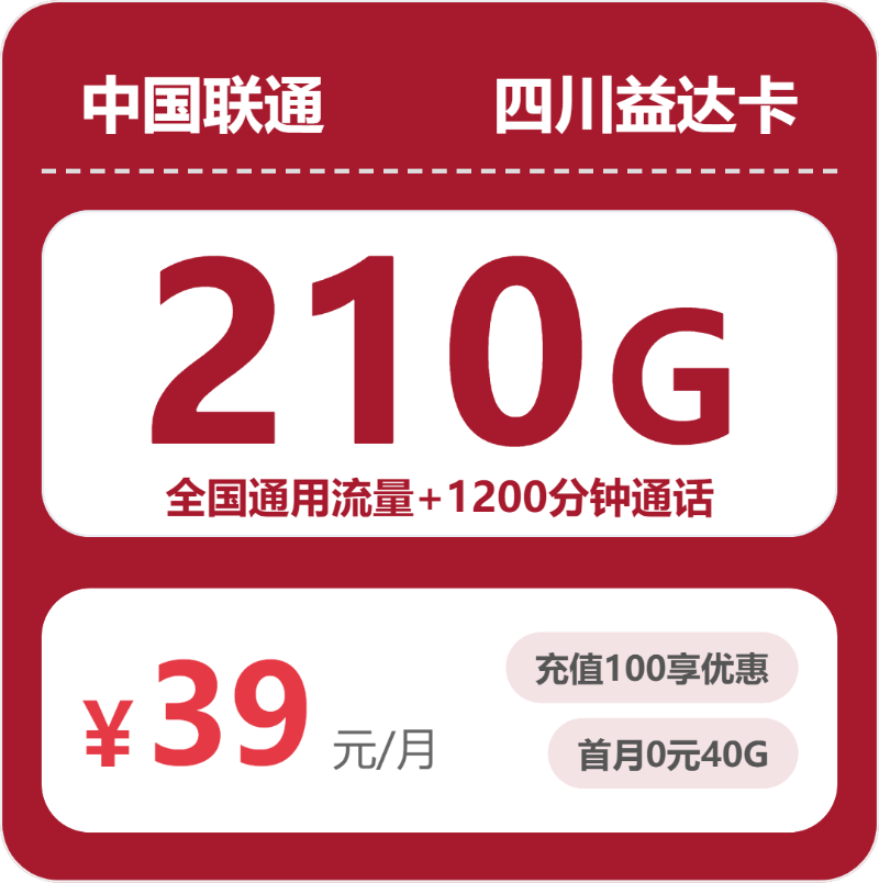 流量卡海报-主图