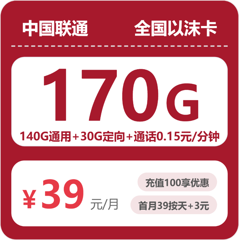 流量卡海报-主图