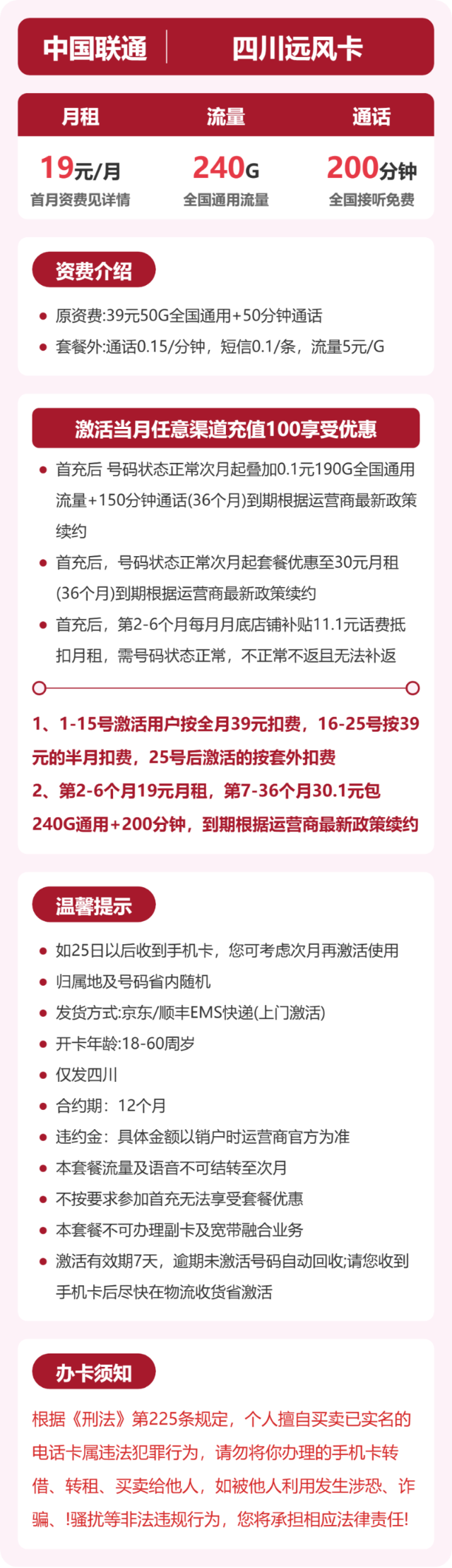 流量卡海报-详情图