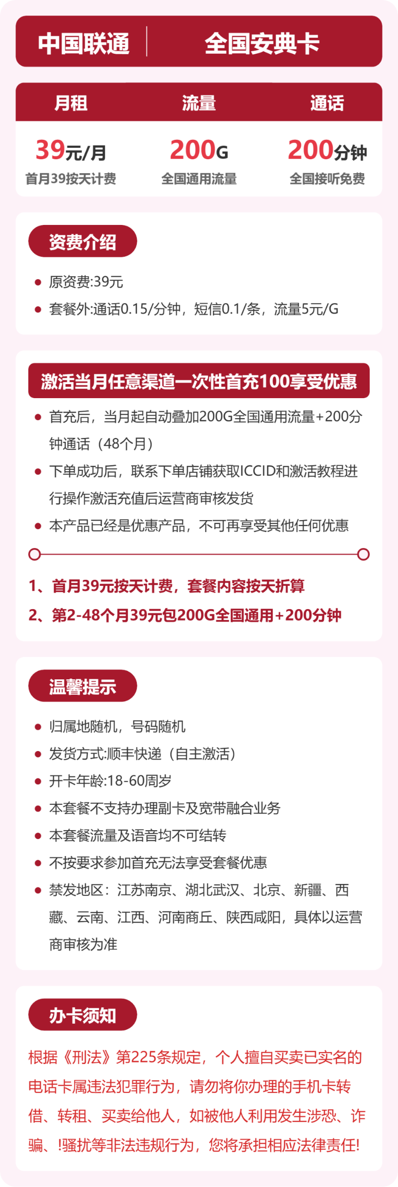 流量卡海报-详情图