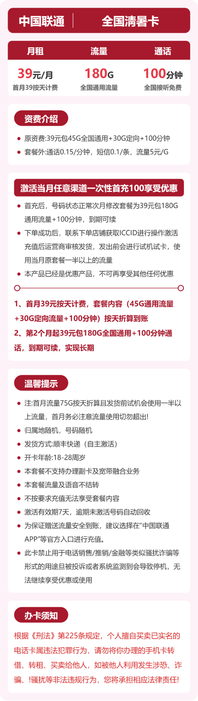 流量卡海报-详情图
