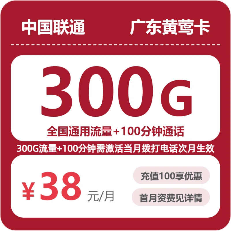流量卡海报-主图