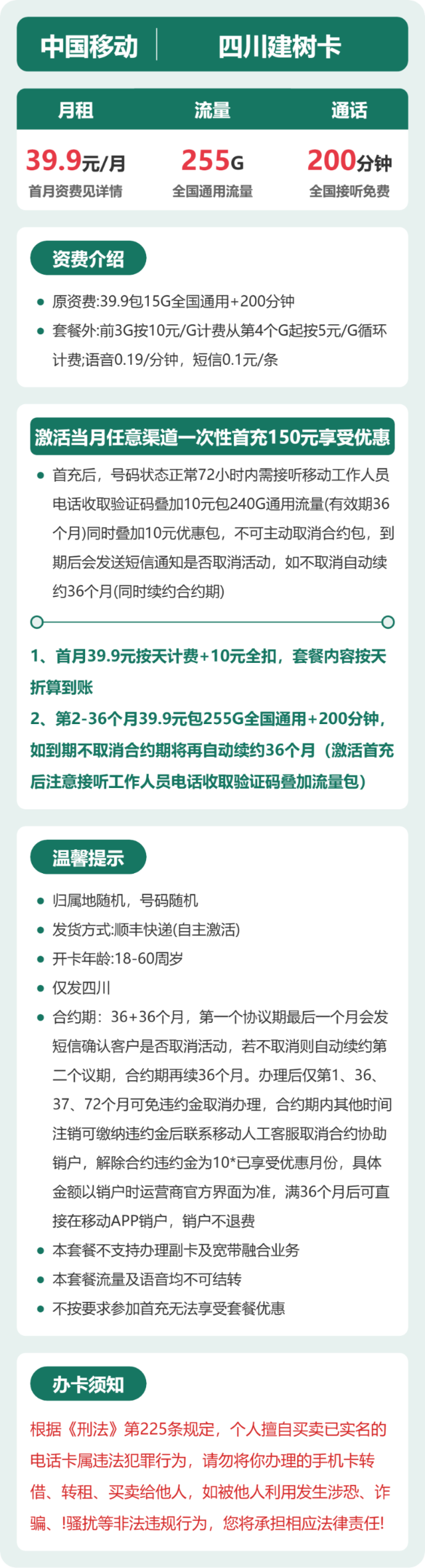 流量卡海报-详情图