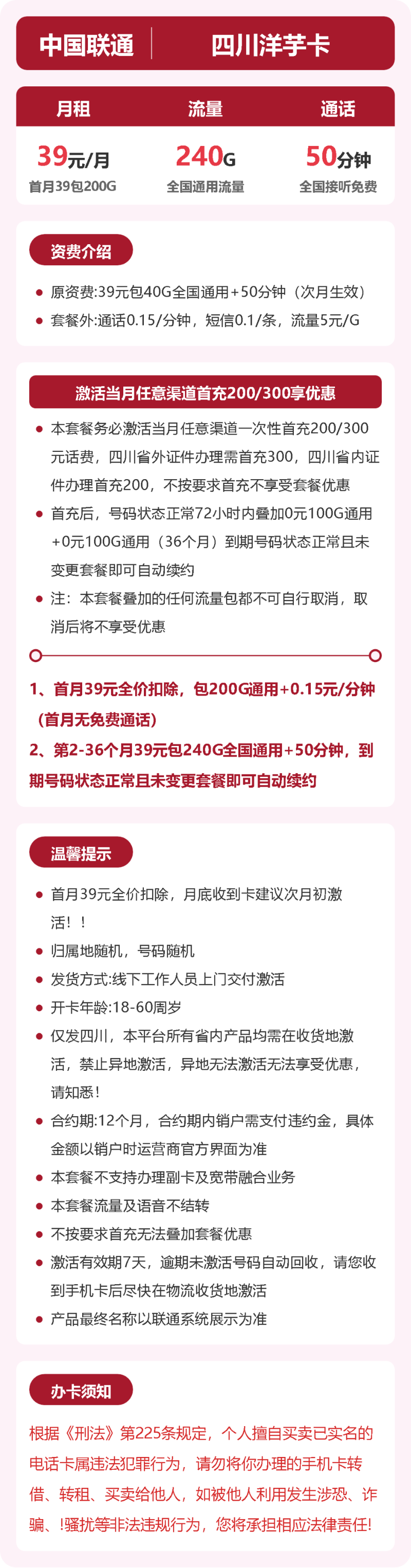 流量卡海报-详情图