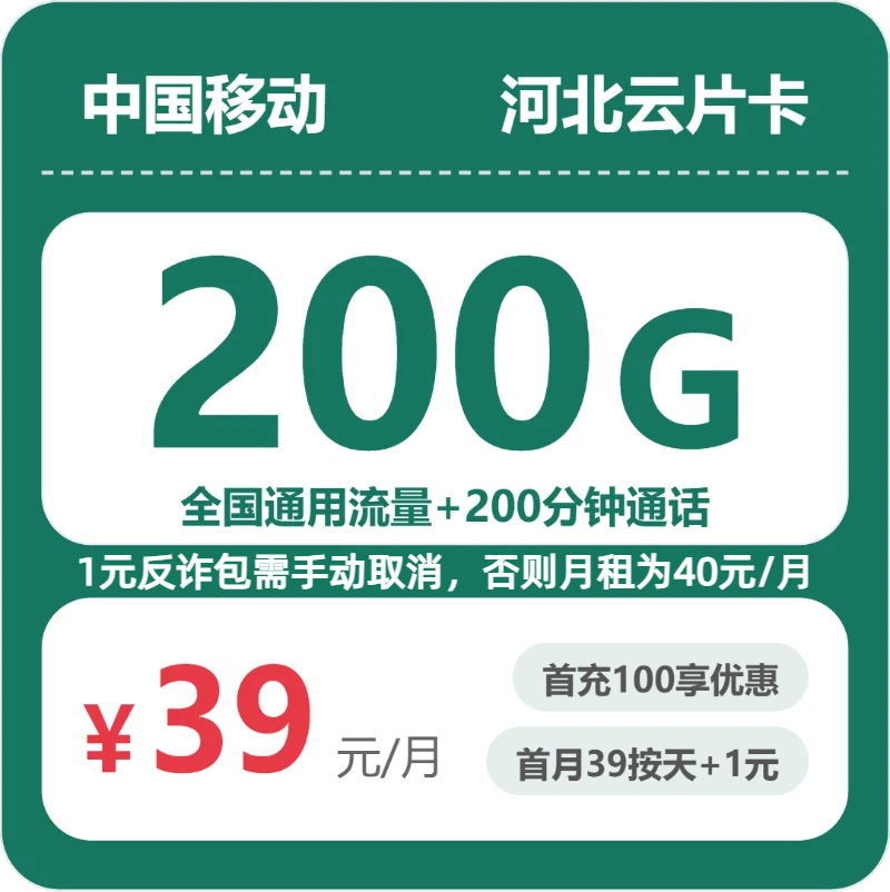 流量卡海报-主图