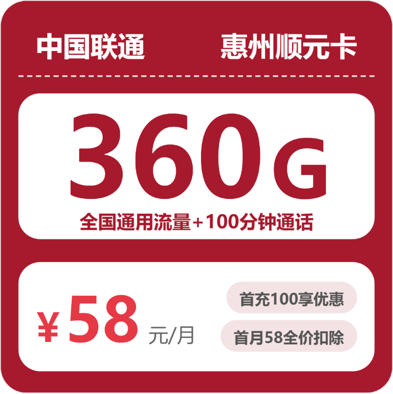 流量卡海报-主图