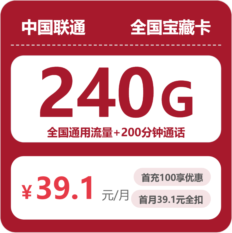 流量卡海报-主图