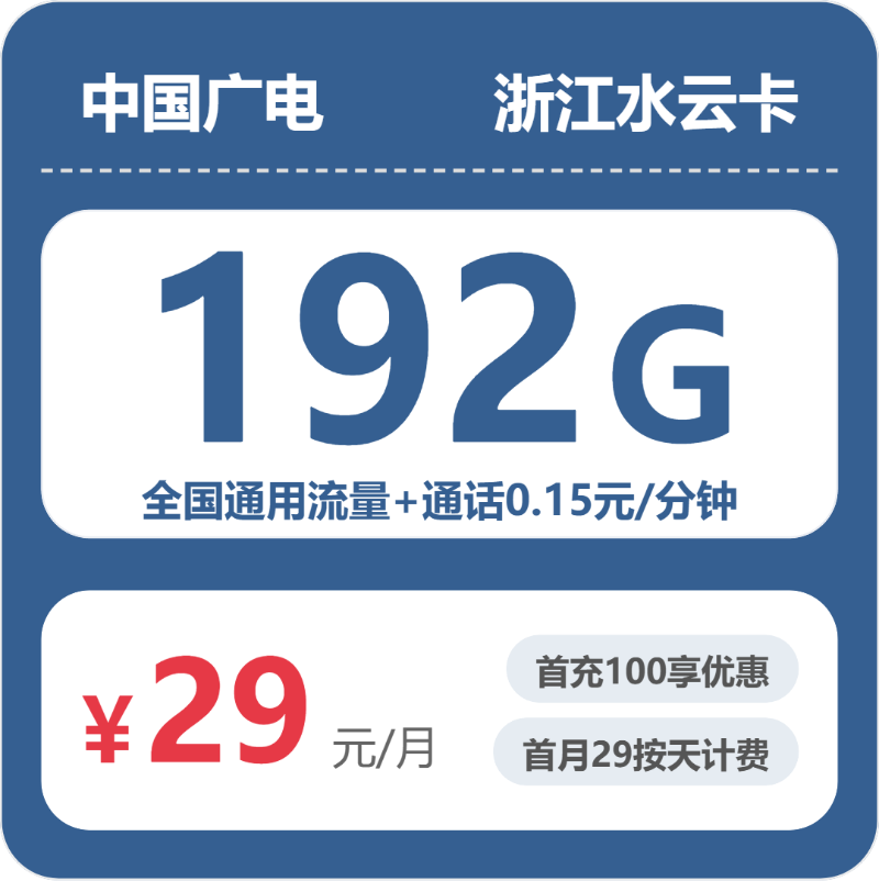 流量卡海报-主图